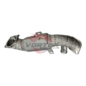 Sistema de escape Valvetronic Vortex SS304 compatible con Alfa Romeo Giulia 2.0T, silenciador de rendimiento para carreras, sistema Catback con kit de tubo de bajada. - Product Image 6