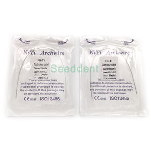 ลวดจัดฟันสแตนเลส/นิไท รูปทรงกลม/สี่เหลี่ยม หลากสี - Product Image 4