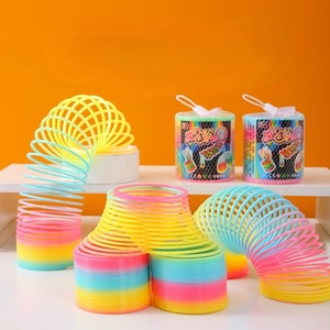 New Sale Original Giant Plastic Spring Toy for Kids Walking Rainbow Party Toy Classic Toys - Product Image 4
