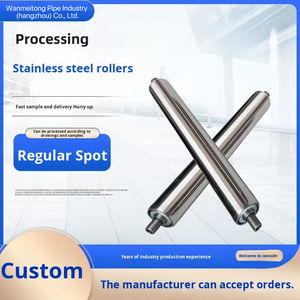 Новые промышленные опорные ролики из нержавеющей и углеродистой стали с подшипниками, без привода, для конвейерных лент, оцинкованные ролики - Product Image 5