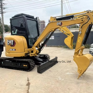 <b>Used</b> Original cat 303.5E SecondHand Mini Excavator CAT302 CAT302.5 CAT303 Hydraulic Tracked 3ton PLC Motor Engine <b>Used</b> <b>Machinery</b> - Product Image 1