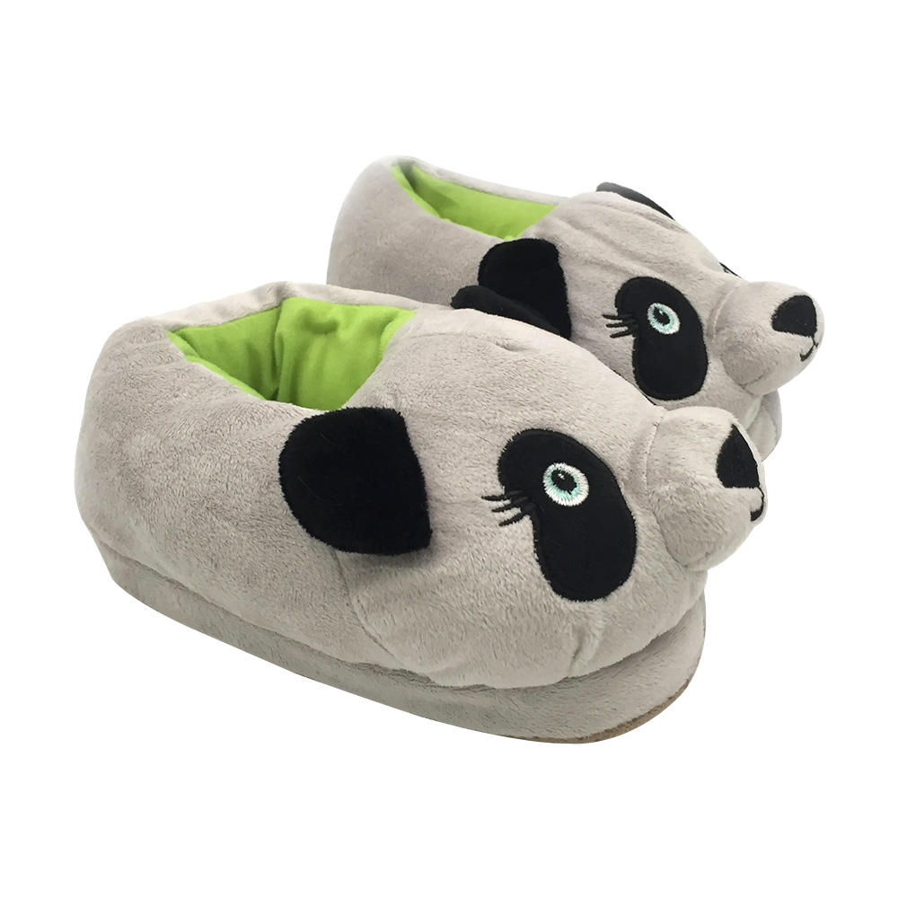 Cartoon Gifts for Birthday Christmas Novelty Women's Animal Slippers Cute Soft Plush House Fluffy Warm Panda Slippers