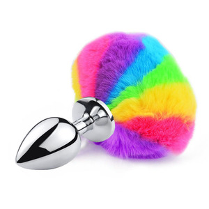 Mini <span class=keywords><strong>Plug</strong></span> <span class=keywords><strong>Anal</strong></span> en Forme de Queue de Lapin Cosplay Perles Anales en Métal <span class=keywords><strong>Plug</strong></span> <span class=keywords><strong>Anal</strong></span> Gode BDSM Débutant <span class=keywords><strong>Plug</strong></span> <span class=keywords><strong>Anal</strong></span> Boules de Massage Jouets Sexuels pour Hommes Femmes - Product Image 6