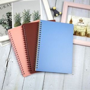 卸売り執筆スパイラルA5クラフト紙カバーノートグリッドブランク学生厚手シンプルジャーナル - Product Image 3