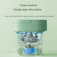 Machine à laver pliable automatique à la maison Mini machine à laver portable pour sous-vêtements chaussettes