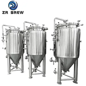40L 60L 100LPressurized Fermenter Stainless Steel 304 Concial Fermentation Tank for Beer Brewing Equipments