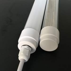 T8 transparente <span class=keywords><strong>de</strong></span> <span class=keywords><strong>dos</strong></span> colores, kit impermeable <span class=keywords><strong>de</strong></span> plástico completo, carcasa <span class=keywords><strong>de</strong></span> aluminio T8 con lámpara <span class=keywords><strong>fluorescente</strong></span>, <span class=keywords><strong>tubos</strong></span> LED - Product Image 5