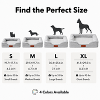 Coussin orthopédique pour animaux de compagnie en mousse à mémoire de forme à récupération lente, avec support articulaire, fausse fourrure pelucheuse, housse amovible, base antidérapante, vente en gros OEM, imperméable