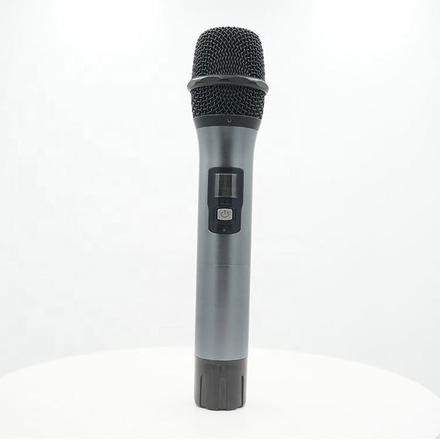 Manufacturer Sale VHF Dual Channel Handheld Karaoke Mic Wireless Microphone