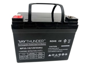 Storage <b>Battery</b> Deep Cycle GEL <b>Battery</b> 12V 33AH for UPS and Solar Power System - Product Image 2