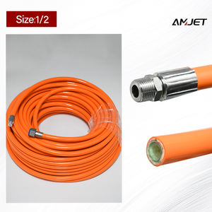 3/8 5800psi高圧下水道ジェットホース水洗浄ホース下水道ジェット機械用Amjet洗浄用品質保証 - Product Image 2