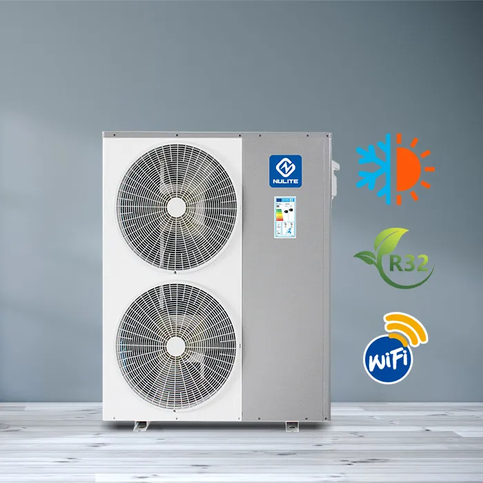 R32 Air To Water Heat Pump 30 kw DC Inverter All In One Heat Pump Water Heater