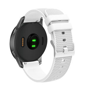 18mm 19mm 20mm 22mm universel Silicone Sport remplacement jaune noir bande intelligente en caoutchouc bracelets de montre pour Samsung/Huawei/<span class=keywords><strong>Garmin</strong></span> - Product Image 4