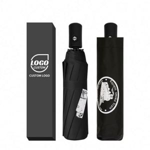 Hot Sale <b>Top</b>-Quality Wholesale Promotional Custom Logo Print 3 Folding Umbrella Compact Umbrella with logo - Product Image 5