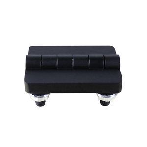 Charnière bout <span class=keywords><strong>à</strong></span> bout d'angle d'ouverture de 180 degrés peinte en noir en alliage de zinc pour charnières de porte et de fenêtre électriques de mini châssis - Product Image 3
