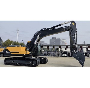 Excavatrice sur chenilles HX220HD 22 tonnes, grande benne, marque coréenne d'origine, excavatrice de construction de grande taille, faible nombre d'heures de fonctionnement - Product Image 1