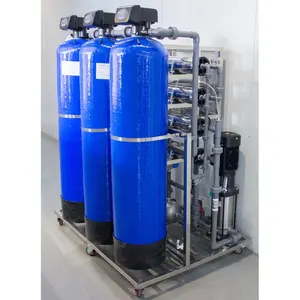 Reines Mineral Trinkwasser Herstellung verwendet Industrie behandlung Ro System Filteranlage 1000l / H Umkehrosmose maschinen