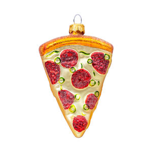 Colgante de Vidrio Personalizado Soplado a Mano con Forma de Bolsa de Papas Fritas, Adorno de Árbol de Navidad Miniatura, Colgante para Festival de Comida - Product Image 6