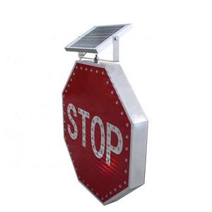 سلامة الأماكن الخارجية المحمولة في الهواء الطلق سلامة الطرق فلاش Led إيقاف وقوف السيارات علامة - Product Image 2