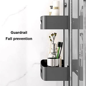 Sanipro <span class=keywords><strong>ชั้น</strong></span><span class=keywords><strong>วาง</strong></span>ของในห้องน้ำ<span class=keywords><strong>แบบ</strong></span><span class=keywords><strong>ไม่</strong></span><span class=keywords><strong>เจาะ</strong></span>, <span class=keywords><strong>ชั้น</strong></span><span class=keywords><strong>วาง</strong></span>ของสองชั้นแขวนเหนือประตู304ตะกร้าสแตนเลส - Product Image 6