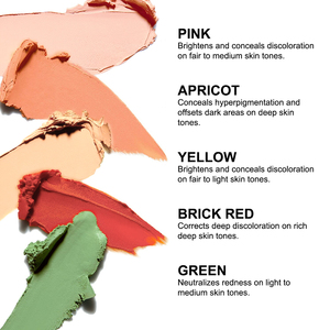 Todo en uno Organic Makeup <span class=keywords><strong>Pro</strong></span> Face Foundation <span class=keywords><strong>Corrector</strong></span> Cobertura completa Pink Makeup Soft Matte Cream Under Eye <span class=keywords><strong>Corrector</strong></span> - Product Image 4