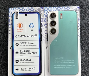 สมาร์ทโฟน Camon 40 Pro 5G ดีไซน์ใหม่ปี 2026 หน้าจอ HD LED ขนาด 6.8 นิ้ว ระบบปฏิบัติการ Android 15 ชิปประมวลผล MTK Deca Core แบตเตอรี่ 5200mAh ใช้งานได้ยาวนาน - Product Image 2