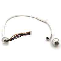 Cable IPC de 10 pines Flexible con aislamiento de PVC de alta calidad, diseño Simple, arnés de cableado de 350mm para cámara de seguridad CCTV