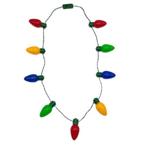 Led Natal Corda Lâmpada Iluminar Colorido Flash Colar Brilho Brinquedo - Product Image 3