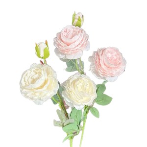Fleur artificielle de pivoine Junheyuan, branche unique, décoration de mariage, accessoires pour la maison - Product Image 5