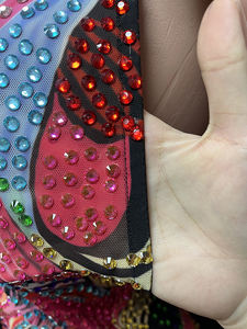 Novance Y5442-B Abito da Sera Chic Dubai, Vestiti di Lusso da Sera 2026 con Cristalli, Abiti Sexy da Donna per Feste in Discoteca - Product Image 5