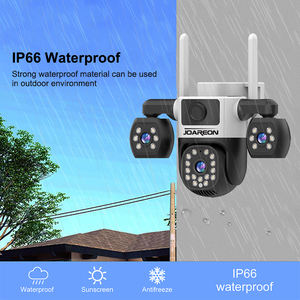 JOAREON V380 Pro 6MP 3レンズ3画面PTZ IPカメラ屋外WiFi双方向音声自動追跡セキュリティカメラ - Product Image 5