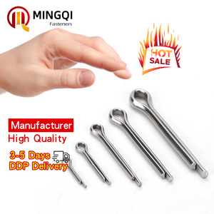Nhà Máy Nóng Bán Din94 Thép Không Gỉ <span class=keywords><strong>Cotter</strong></span> <span class=keywords><strong>Pin</strong></span> 304/316 12-50Mm Chia <span class=keywords><strong>Cotter</strong></span> Chia Pins - Product Image 1