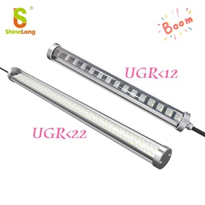 Luz LED Triproof UGR<12 Antideslumbrante IP69K 130lm/w ENEC con Controlador Sin Parpadeo, Luz LED Lineal Tubular para Instalaciones Deportivas Escolares - Product Image 1