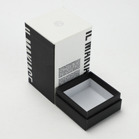 Échantillon personnalisé 2 Ml cylindre d'or pliable vide rouleau De parfum en lin papier Kraft testeur boîte De parfum pour parfum facile