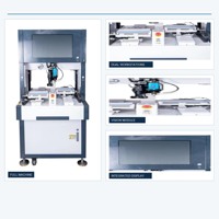 Estación de Atornillado Automático con Control por PC Industrial, Posicionamiento por Visión, Flujo de Trabajo de Doble Estación, Motor Paso a Paso y Rodamiento