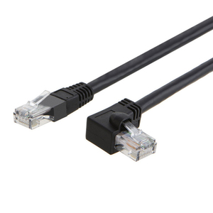 สายแลนแลนแลน Cat5e Cat6จากมุมซ้ายหรือขวาสายอีเทอร์เน็ต90องศา - Product Image 1