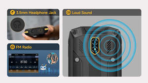 Ulefone Armor Mini 5 โทรศัพท์มือถือสุดแกร่ง 4G LTE Octa Core IP68/IP69K หน้าจอ LCD 2.88 นิ้ว ระบบปฏิบัติการ Android 11 สมาร์ทโฟนราคาประหยัด - Product Image 5