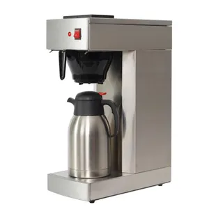 Ticari filtre kahve makinesi, termal Carafe kahve Brewer