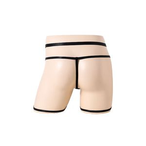 Culotte string sexy en dentelle noire avec chaîne réglable, transparente, lingerie érotique pour homme, été 2023, Saint-Valentin - Product Image 4