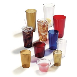 Cốc Uống Nước Trong Suốt 8 Oz Bằng Nhựa Có Thể Xếp Chồng Lên Nhau Logo Theo Yêu Cầu - Product Image 3