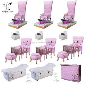 Sillón de Peluquería King Shadow, Tipo <span class=keywords><strong>Princesa</strong></span>, para Salón de Belleza, Silla de Pedicura en Venta - Product Image 3