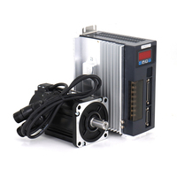 Wavetop-auto YF 730W 750W AC Servo Motor Driver Kits 80ST-M02430+AASD-15A / 80ST-M03520 / 90ST-M02430 untuk Mesin Ukiran