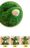 Peluche Dinosaure Vert de Dessin Animé, Tyrannosaurus Rex, Œuf de Dinosaure avec Ailes, Poupée en Peluche pour Bébé, Coussin Doux pour Enfants