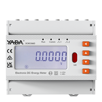 Medidor de Energía CC YADA DCM3366D con Certificación CE, Precisión Digital 0.5, Clase 1000A para Cargador de Vehículos Eléctricos, RS485 Modbus-RTU, Pantalla LCD