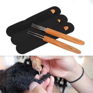 Prix de gros Outils de <span class=keywords><strong>dreadlocks</strong></span> de haute qualité <span class=keywords><strong>Aiguille</strong></span> à <span class=keywords><strong>crochet</strong></span> <span class=keywords><strong>Crochet</strong></span> pour <span class=keywords><strong>dreadlocks</strong></span> Une Deux Trois Aiguilles - Product Image 5