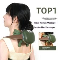 Masseur de hanches Shiatsu Master Hand, vibration profonde des tissus, pétrissage, physiothérapie infrarouge, chaleur, appareil de massage portable de type C