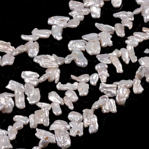Cultivo Natural <span class=keywords><strong>de</strong></span> <span class=keywords><strong>agua</strong></span> dulce perlas cuentas Strand al por mayor - Product Image 1