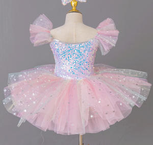 Robe de ballet <span class=keywords><strong>tutu</strong></span> pour filles de maternelle, petit cygne, robe de performance de ballet, <span class=keywords><strong>tutu</strong></span> <span class=keywords><strong>pas</strong></span> <span class=keywords><strong>cher</strong></span>, costume de ballet <span class=keywords><strong>rose</strong></span> - Product Image 2