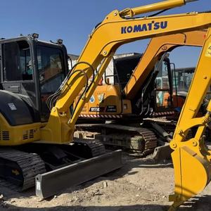 Excavatrice Komatsu PC55 d'occasion 5 tonnes, pelle Komatsu d'occasion 5 tonnes, machine de chantier avec peu d'heures de travail - Product Image 1