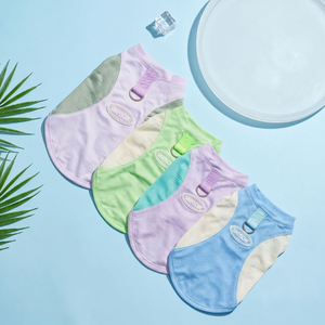 Chaleco Transpirable de Malla para Mascotas, Camiseta de Secado Rápido para Perros y Gatos, Ropa Ligera de Verano con Soporte para Etiqueta de Identificación - Product Image 3